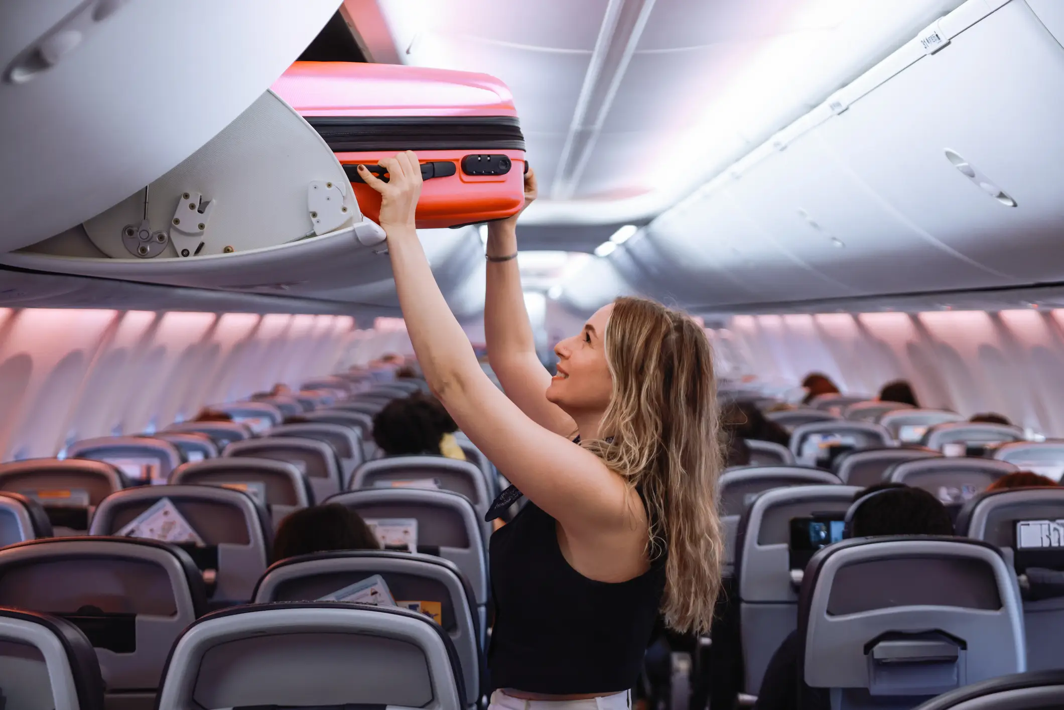 It's advised that you use pump bottles and leak-proof bags for make-up (ozgurcankaya/Getty Images)