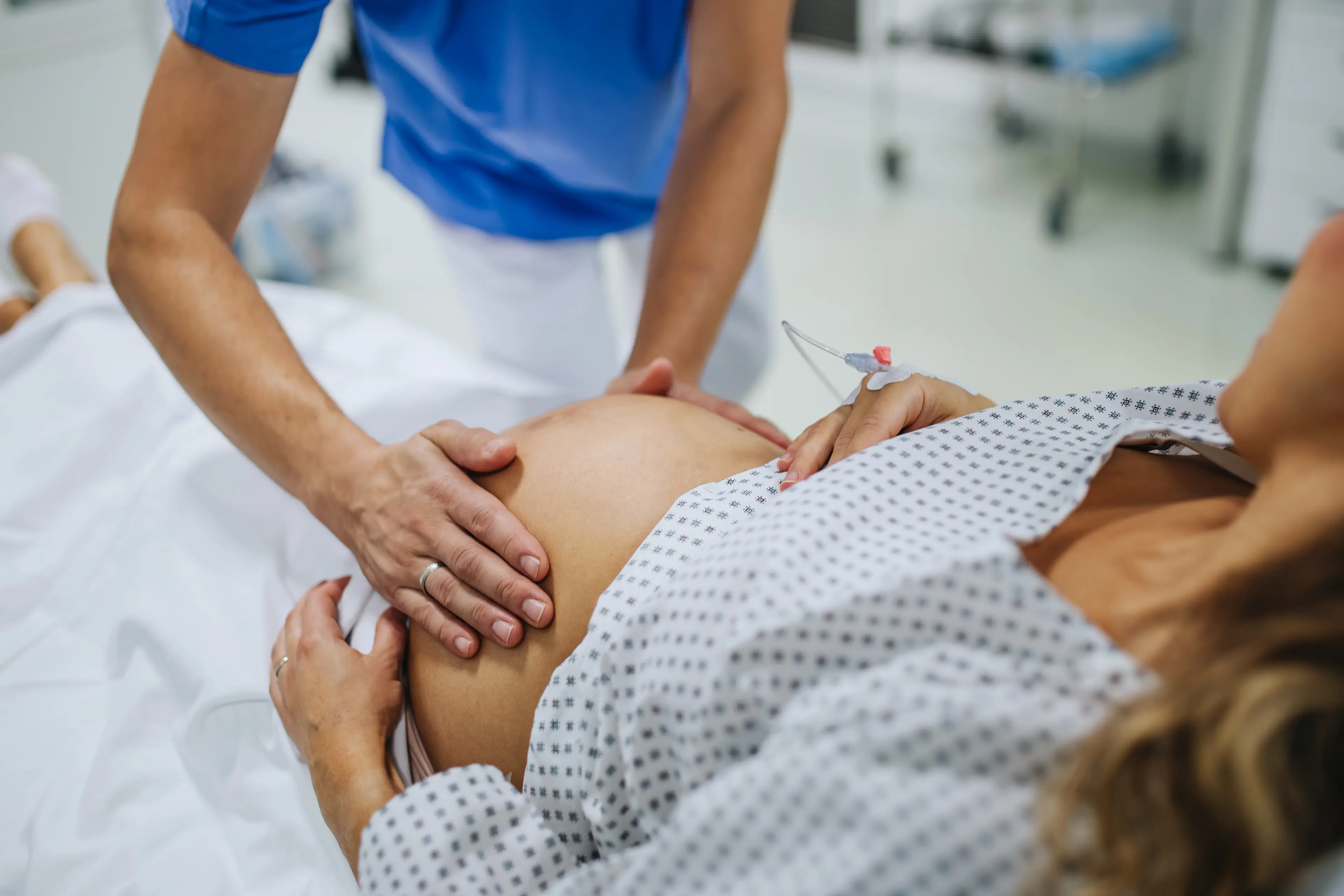 We often think of women being on their backs when they are in labour (Halfpoint Images/Getty Images)