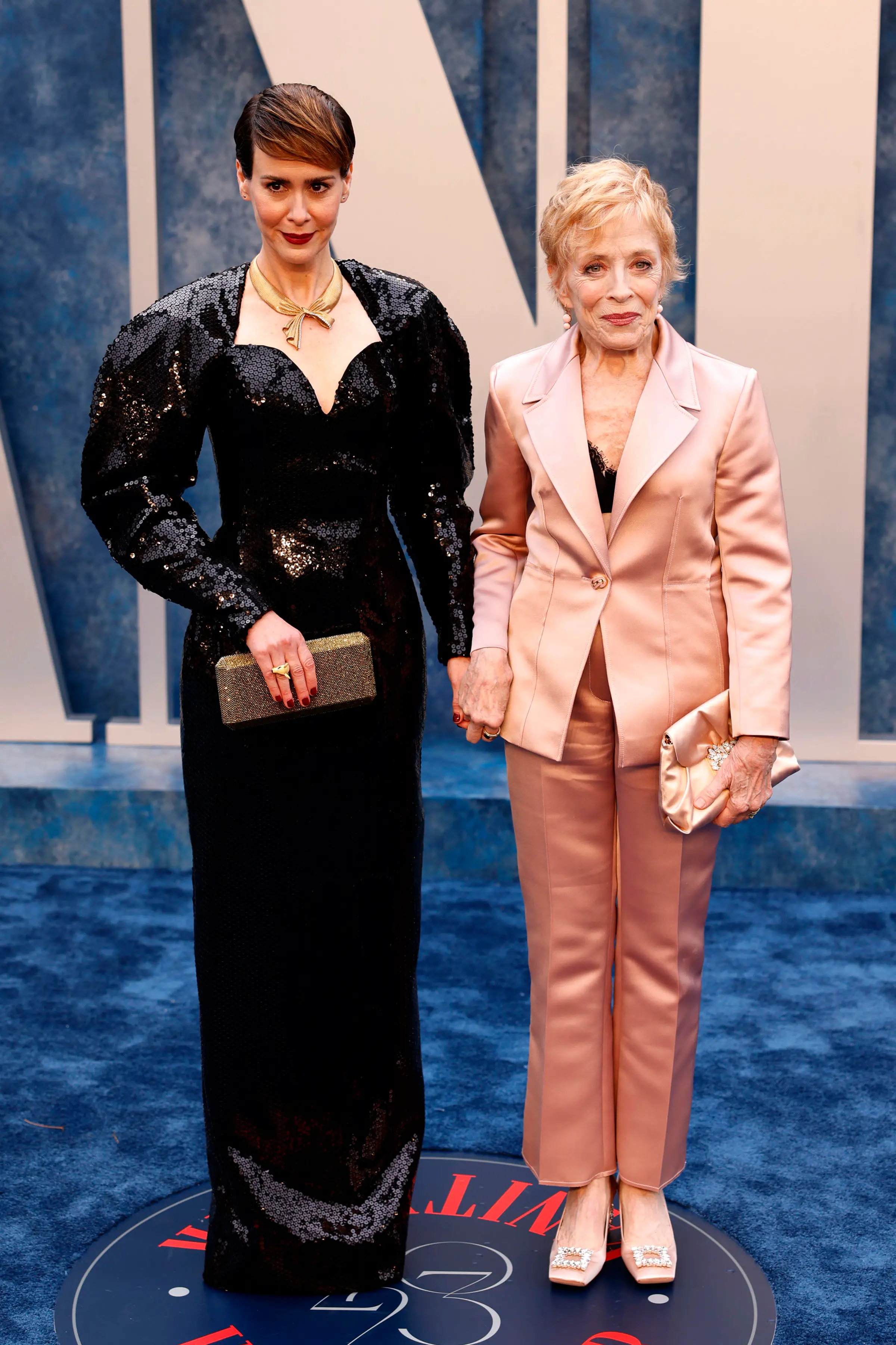 Paulson gushed over Taylor's performance at this year's Emmys (Robert Smith/Patrick McMullan via Getty Images)