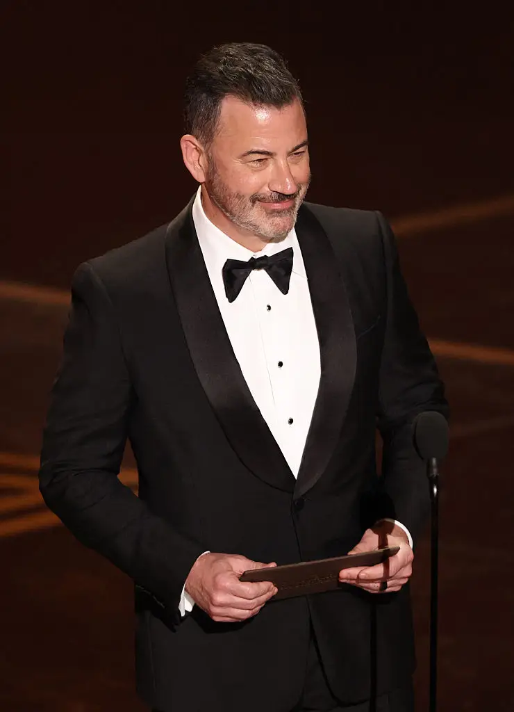 Kimmel joked that Melania had the 'glow of an expectant widow' (PATRICK T. FALLON/Getty Images)