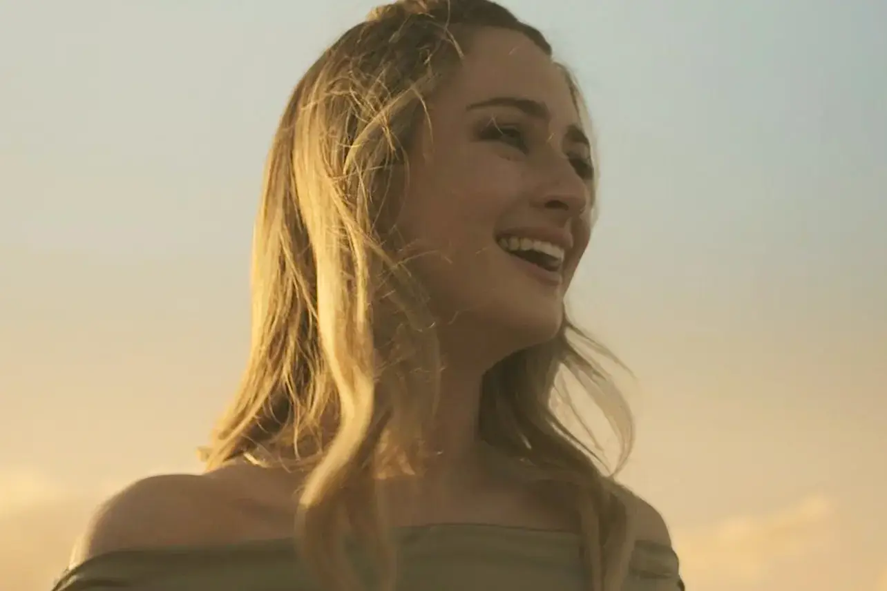 Lucy is seen laughing in the final scene (Hulu)