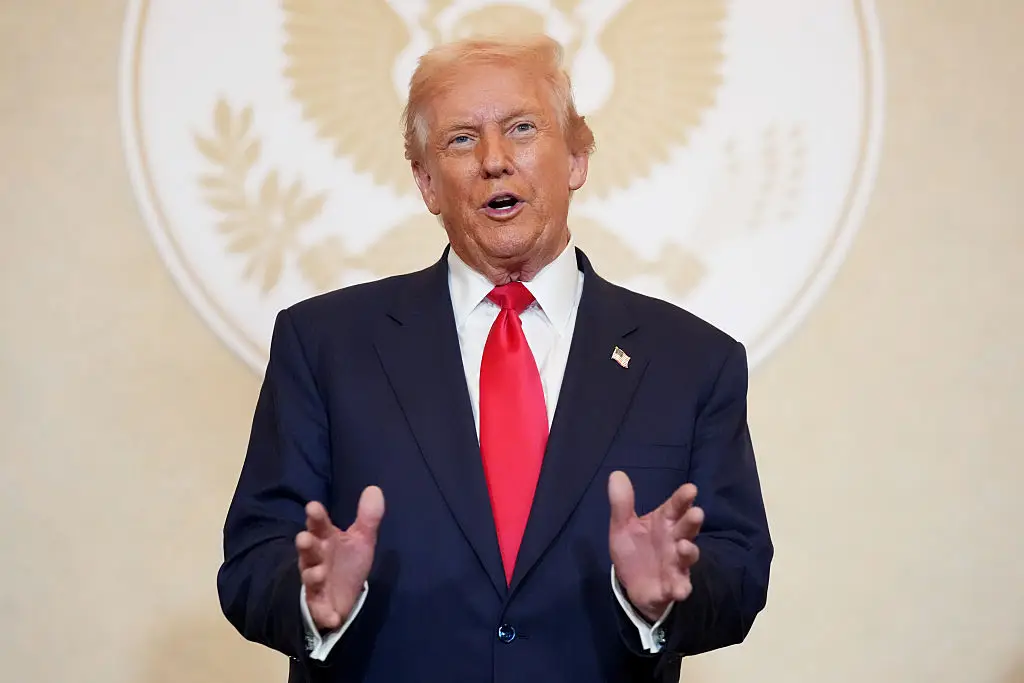 The actor publicly endorsed Kamala Harris (Andrew Harnik/Getty Images)