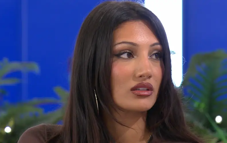 Jasmine briefly mentioned her famous ex in a recent episode (ITV)