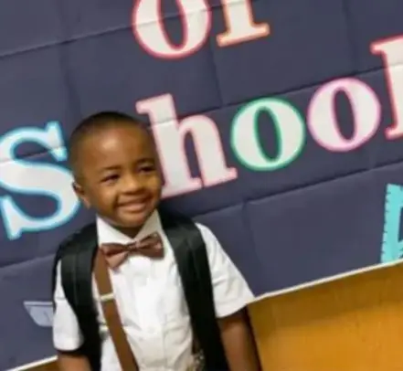 Sincere prior to his accident at the age of four.