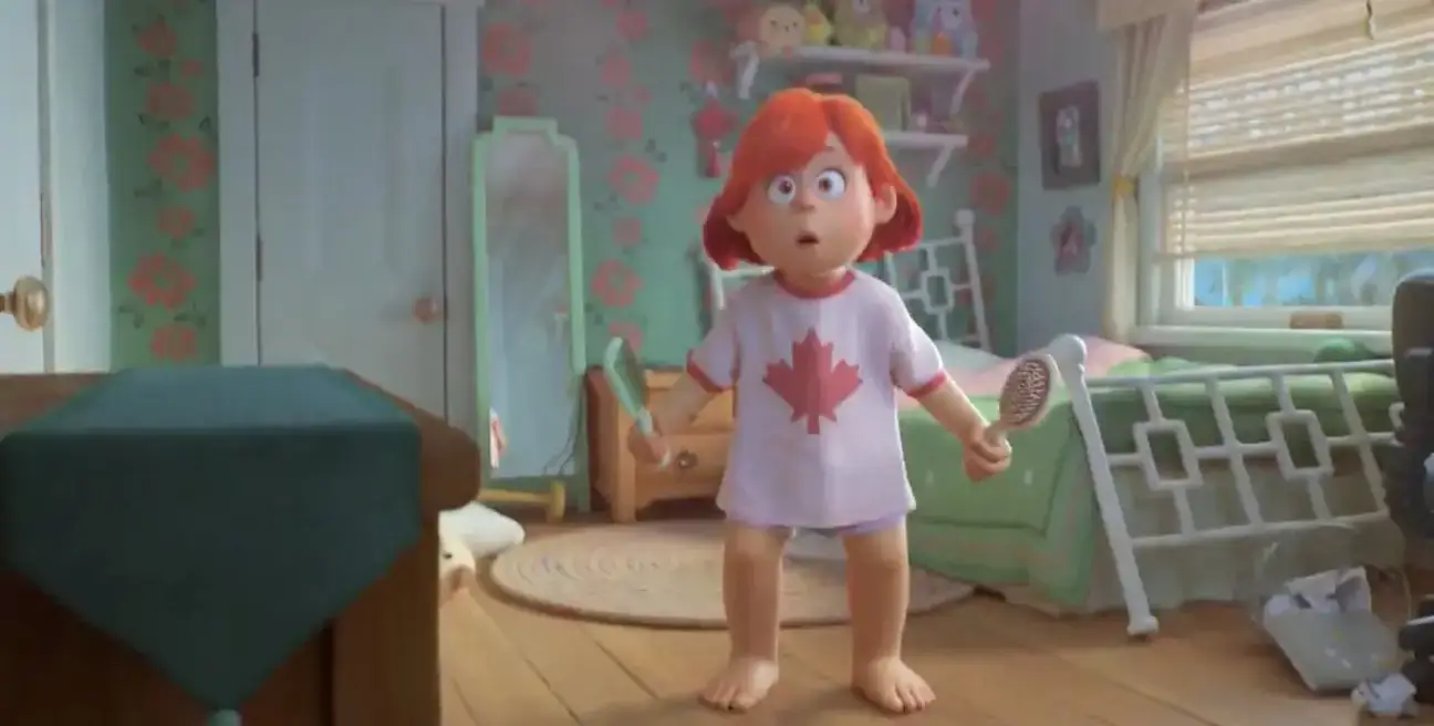 Mei Lee experiences puberty in Turning Red. (