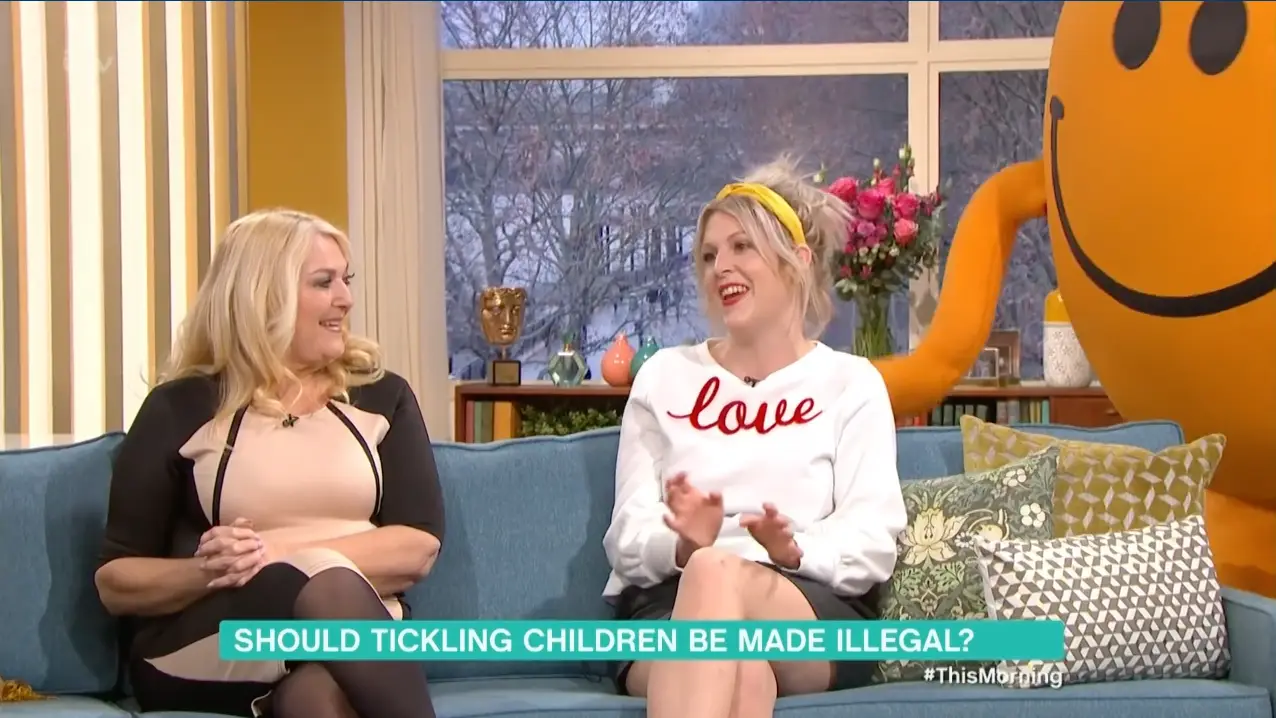 The debate also explored whether tickling should be banned.