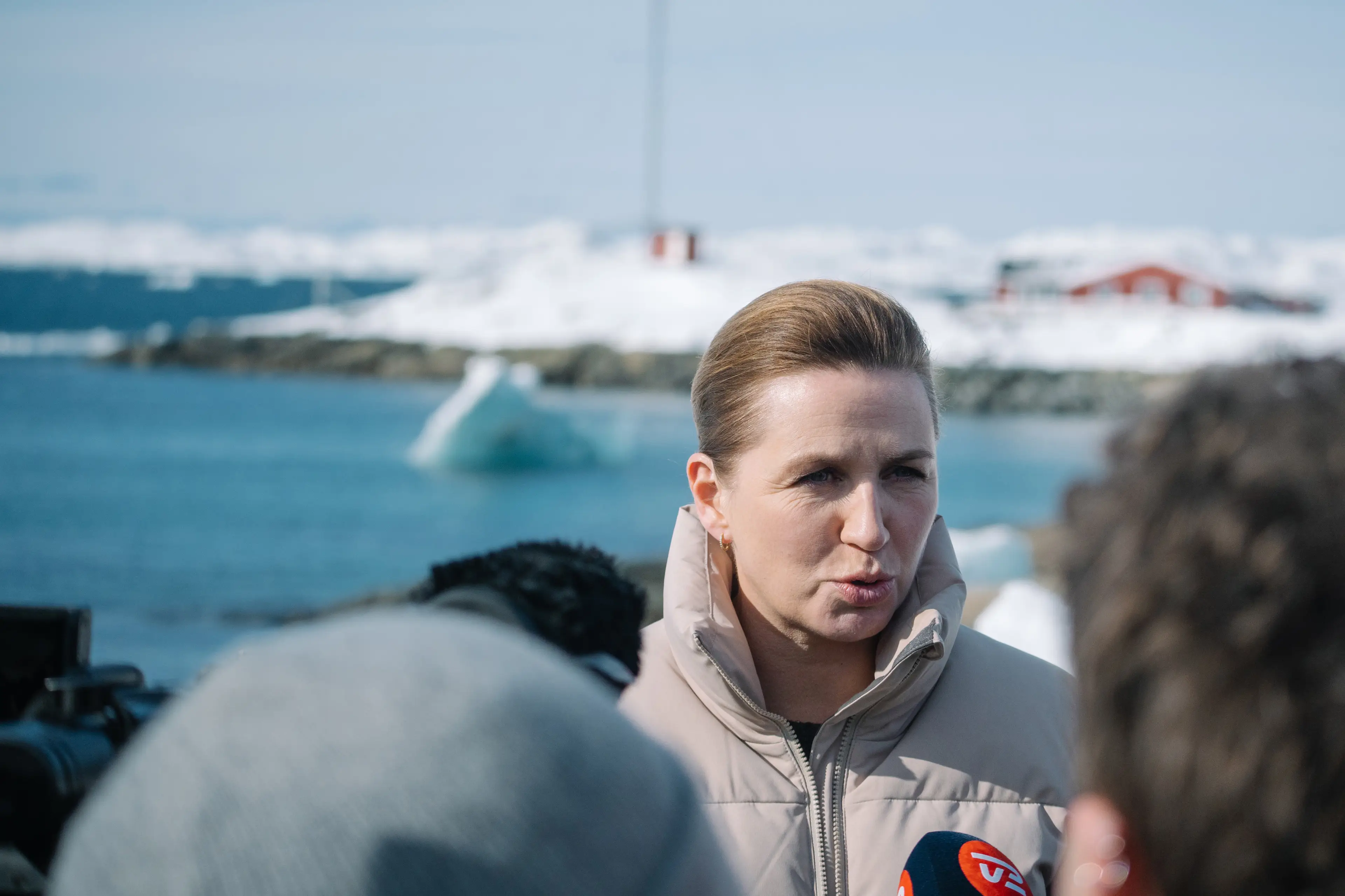 Denmark's Prime Minister, Frederiksen has condemned Trump's plans (Juliette Pavy/Bloomberg via Getty Images)