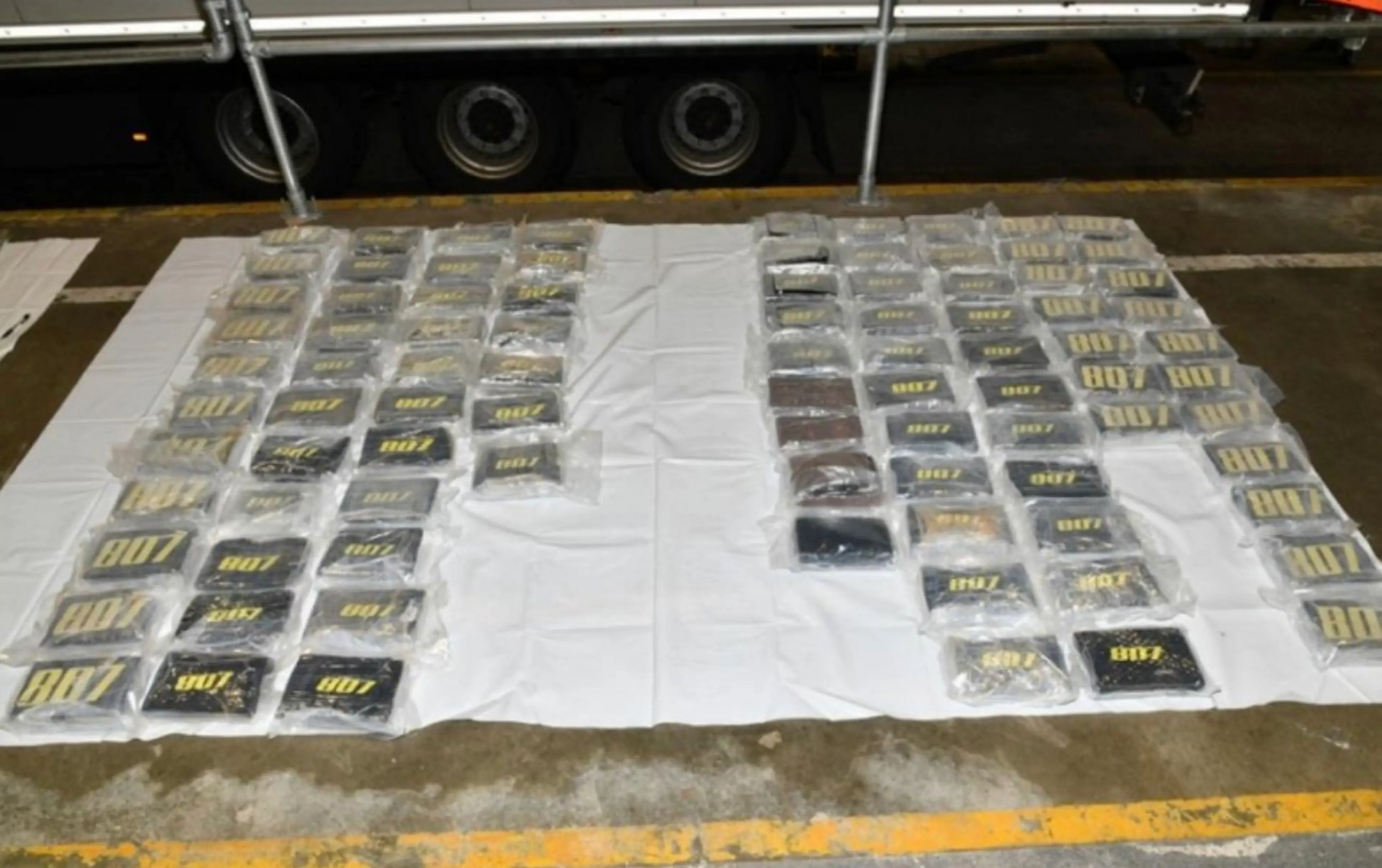 The 40-year-old was caught by officers at the UK border (SWNS)