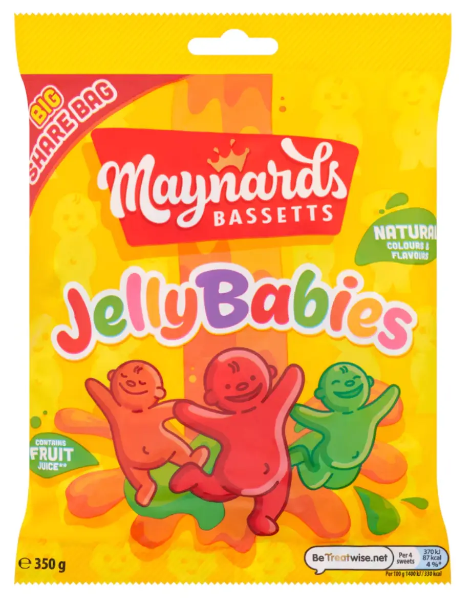 Jelly Babies are a firm favourite when it comes to British sweets - but did you know they have names? (Tesco)