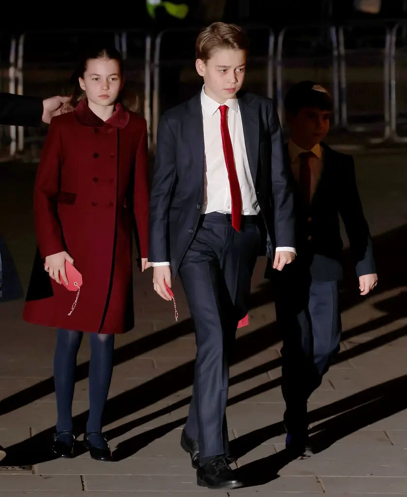 It's thought that George discovered he was going to be the future King at seven years old (Chris Jackson/Getty Images)