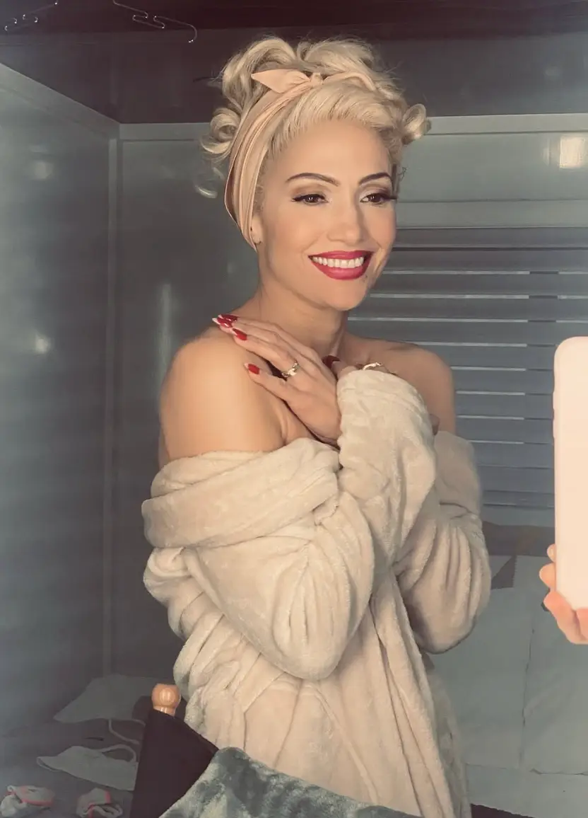 Lopez could be seen rocking platinum locks in her latest social media post (Instagram/@jlo)