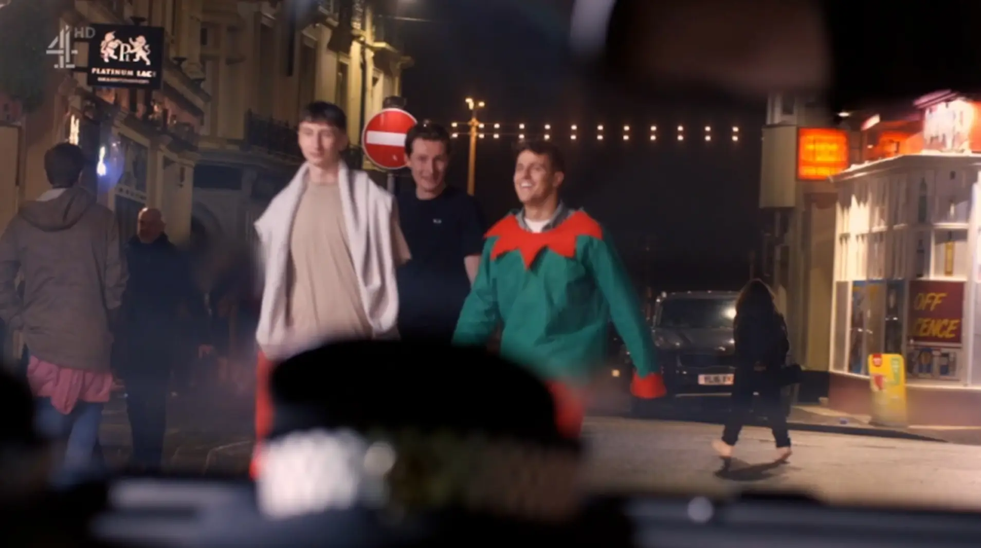 Luca's brief appearance on Night Coppers.