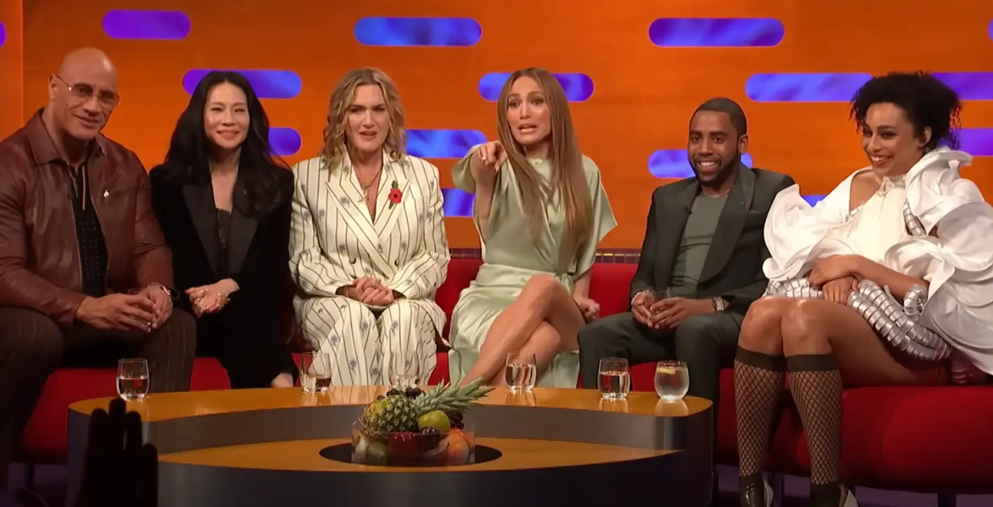 Lopez was surprised to see a face she recognised (BBC)