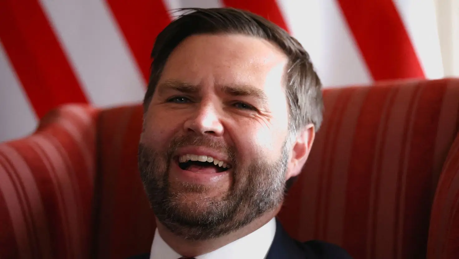 JD Vance is currently in the UK, having recently stayed with David Lammy (Suzanne Plunkett - WPA Pool/Getty Images)