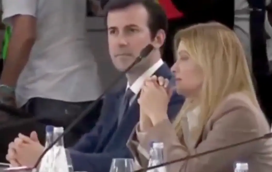 People were quick to point out the Italian PM's reaction (C-SPAN)
