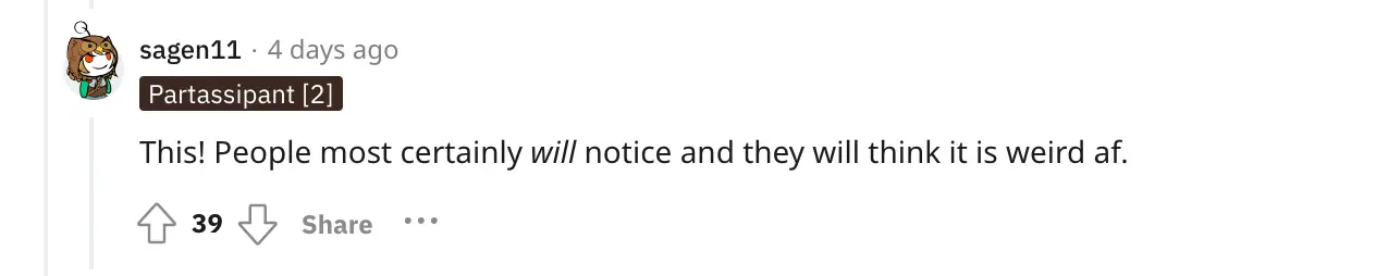Hundreds rushed to share their opinions on the matter.