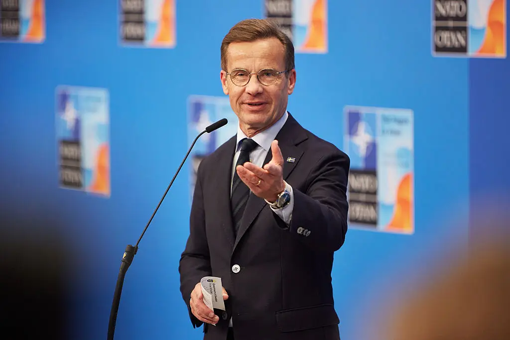 Prime Minister Ulf Kristersson's location was also exposed via data (Pierre Crom/Getty Images)