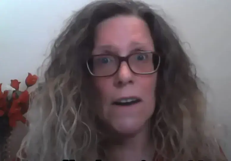 She claims to feel 'blessed' for her one-of-a-kind experience. (NDE Diary/YouTube)