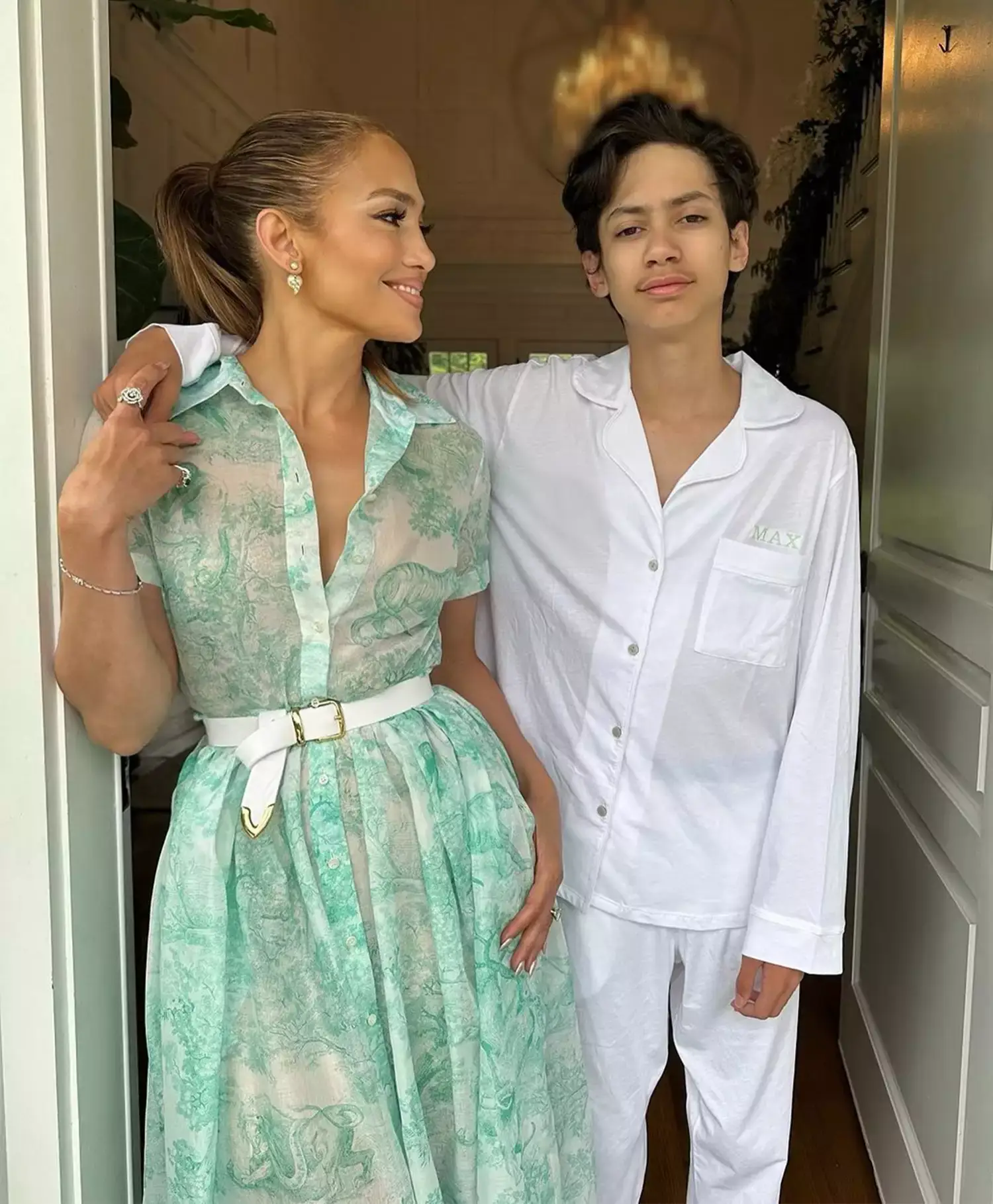 The scholarship admission has sparked backlash online (Instagram/@jlo)