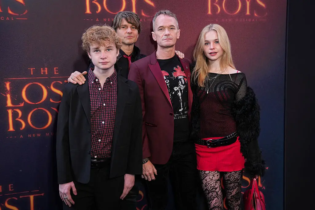 The family appeared on the red carpet and fans have been guessing who looks most like who (Photo by John Nacion/FilmMagic)