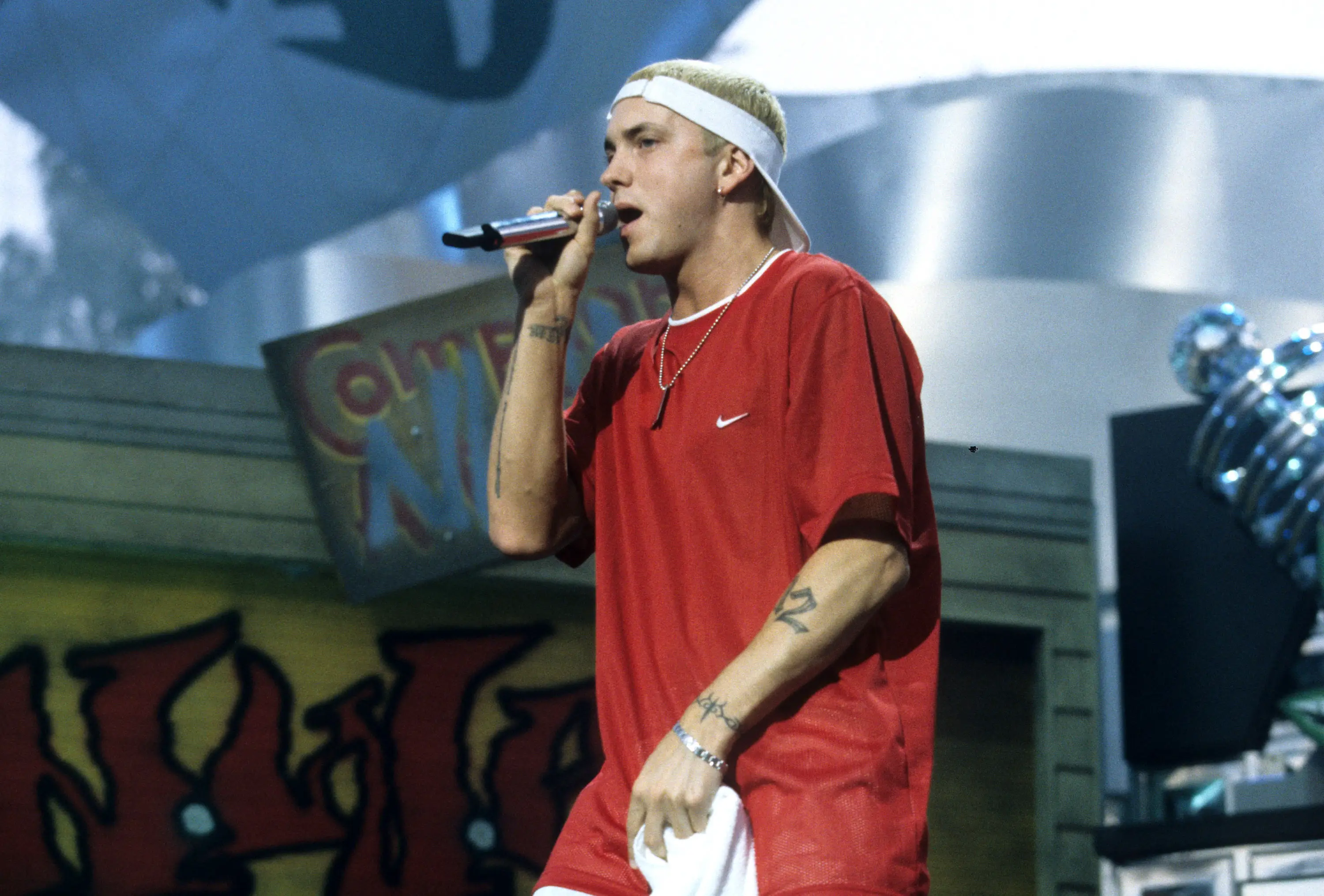 The term was coined by Eminem in 2000 (Ke.Mazur/WireImage)