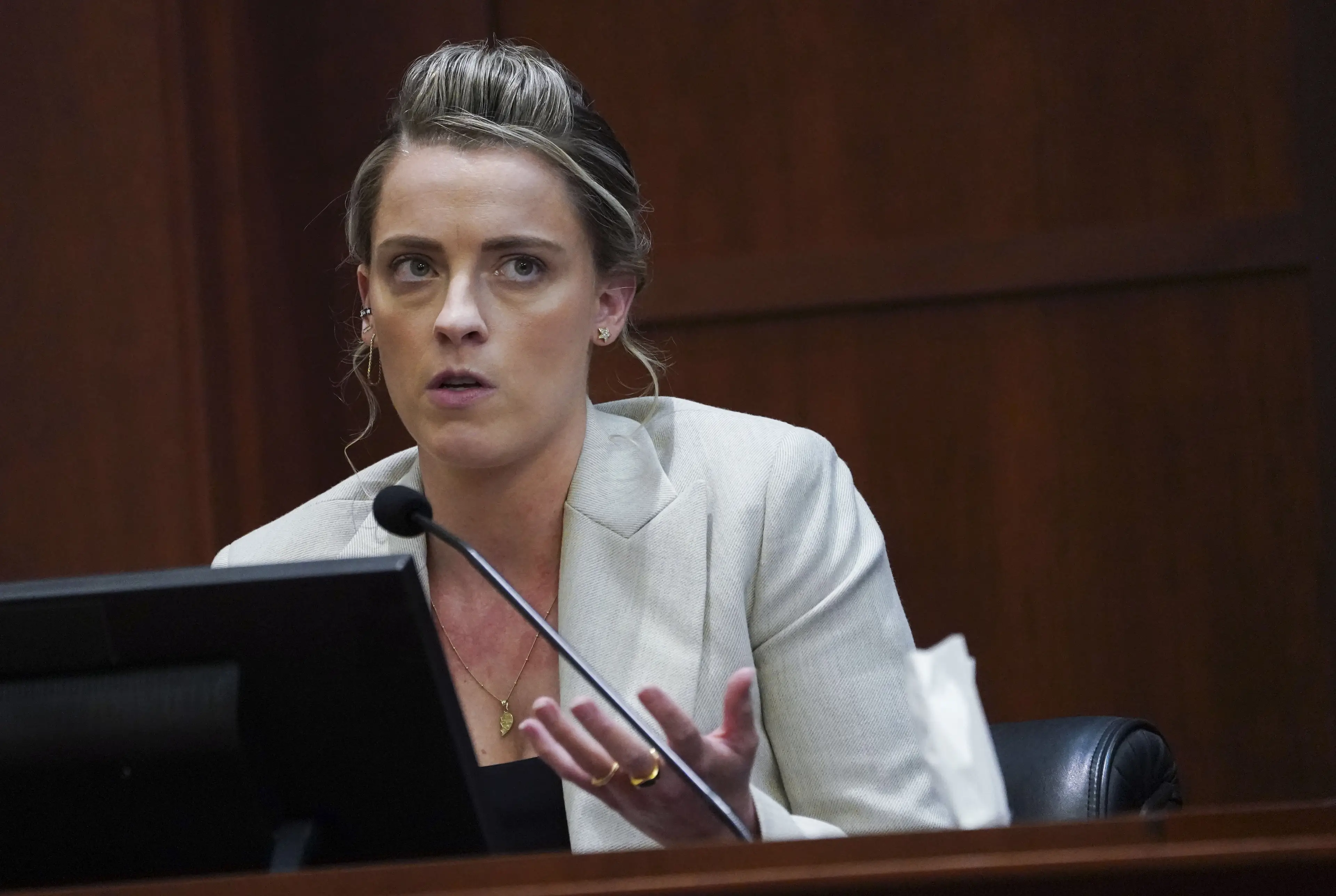 Standing up in court this week, Heard's sister, Whitney Heard Henriquez, detailed an incident from March 2015.