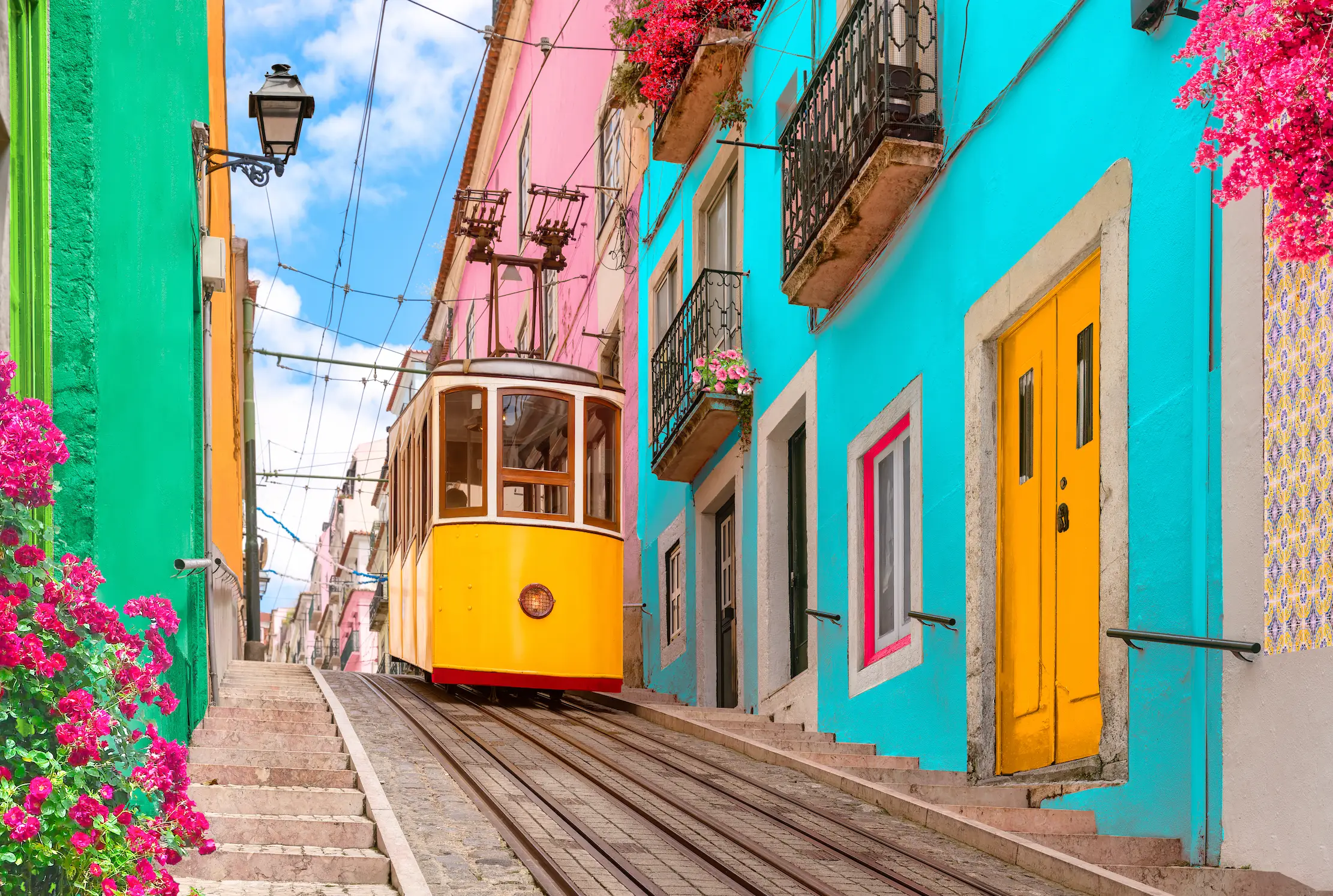 Porto is known for its colourful streets.