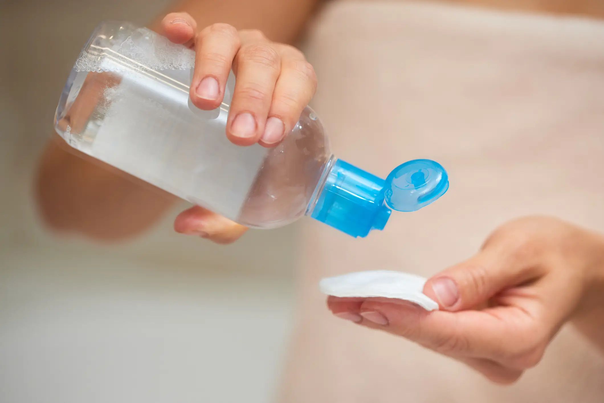 Affected batches of Simple Kind to Skin Micellar Cleansing Water have been recalled over ‘microbiological risk’ (Getty Stock Images)