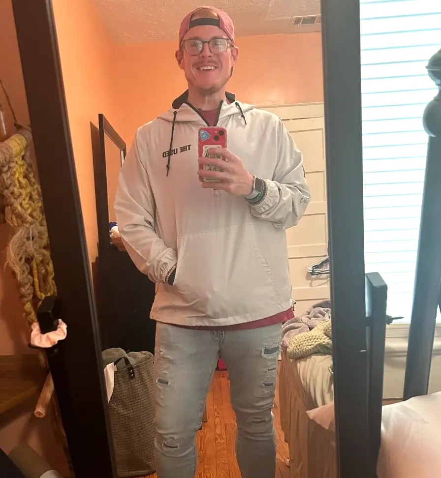 His incredible weight loss transformation has left people in shock (Instagram/@_caseyking_)