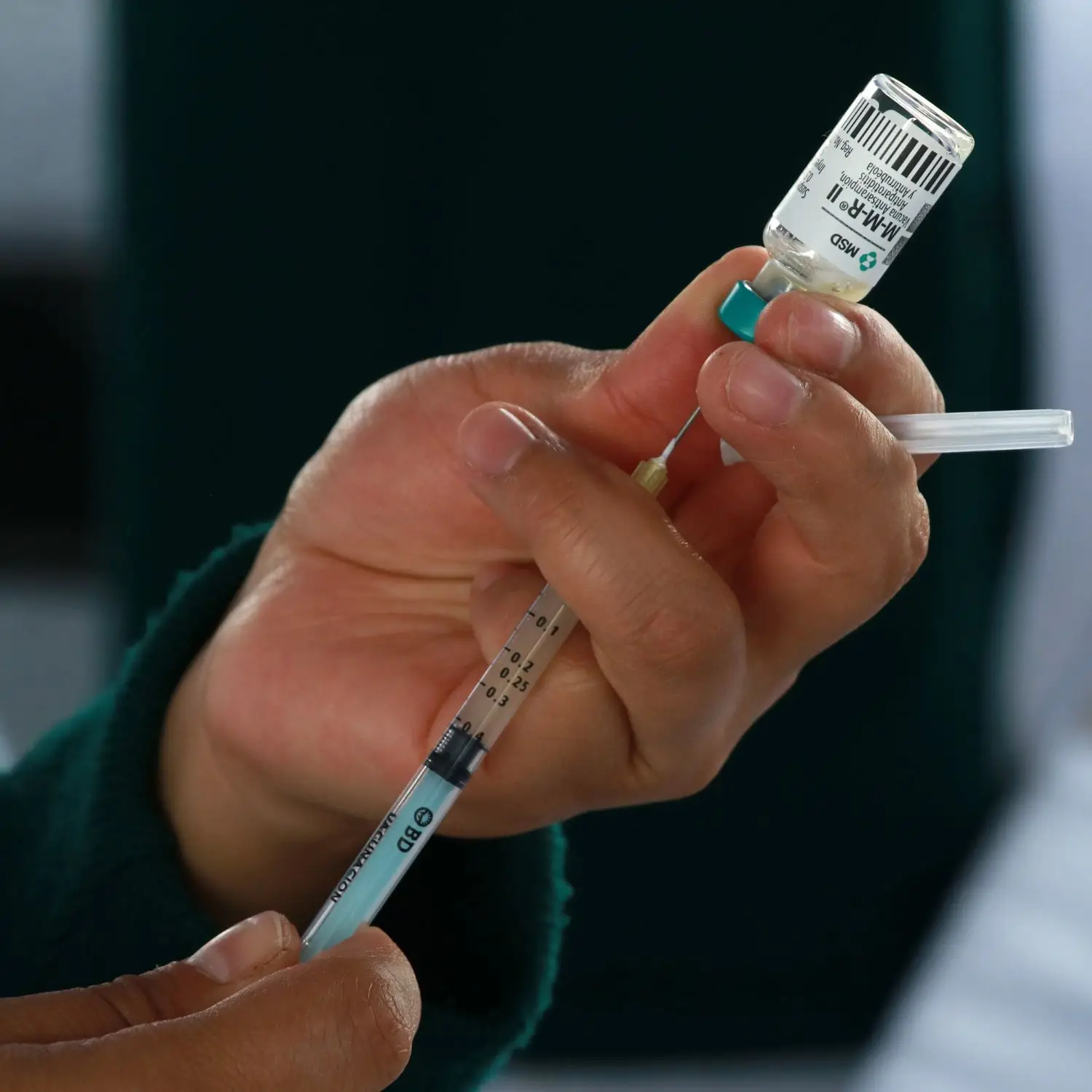 The MMR vaccine will help protect you against the infection (Jose Luis Torales/NurPhoto via Getty Images)