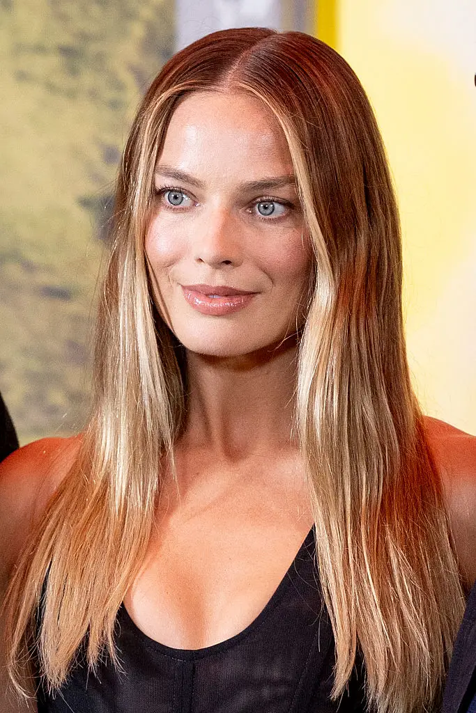 Margot Robbie was used as a 'real-life' example of features the study found to be attractive in women. (Emma McIntyre/WireImage)
