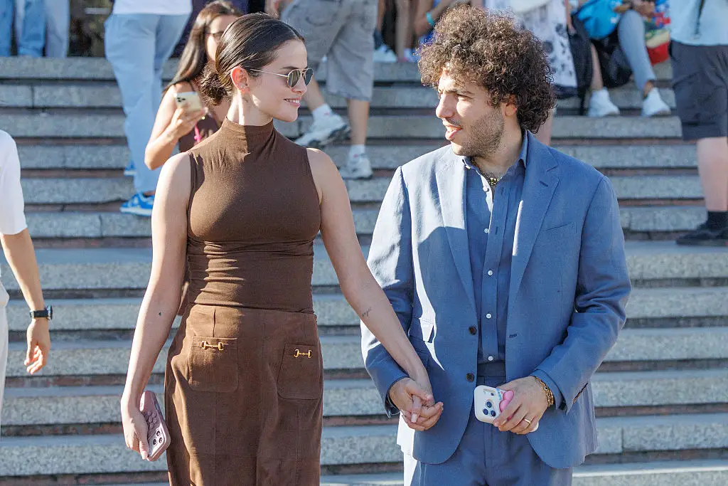 The couple were recently spotted looking happier than ever in Venice (Photo by Stefano Mazzola/Getty Images)