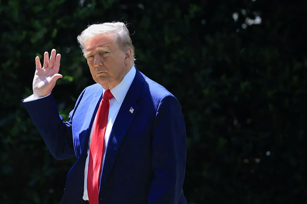 Trump marked 100 days in office on April 29 (Win McNamee/Getty Images)