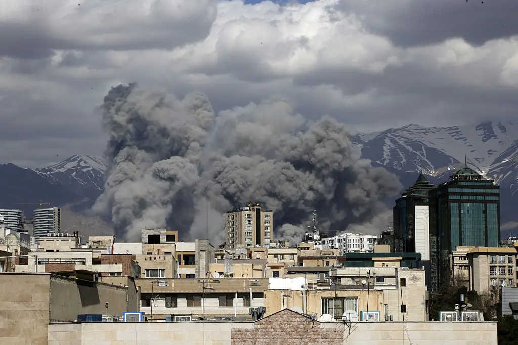 Tehran, Iran, has been the target of several air strikes in recent days (Fatemeh Bahrami/Anadolu via Getty Images)