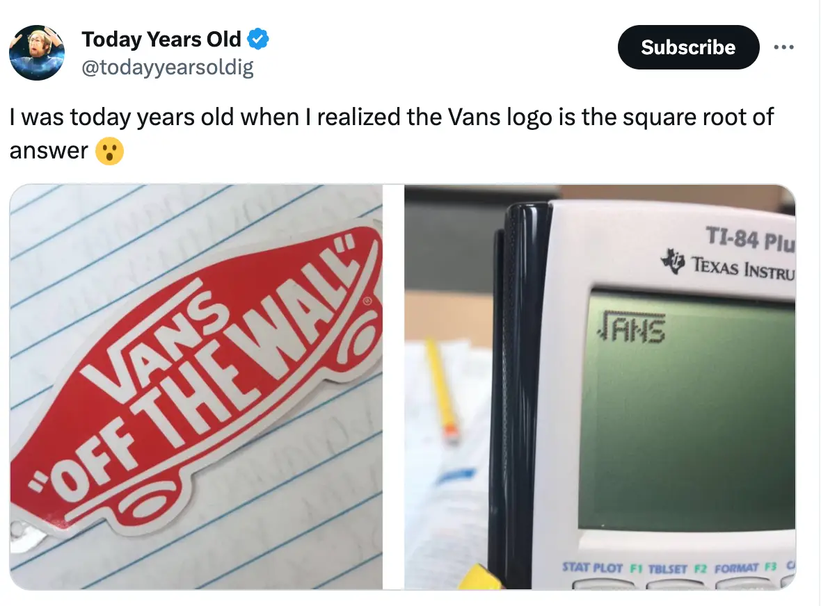 Were you today years old? (Twitter/@todayyearsoldig)