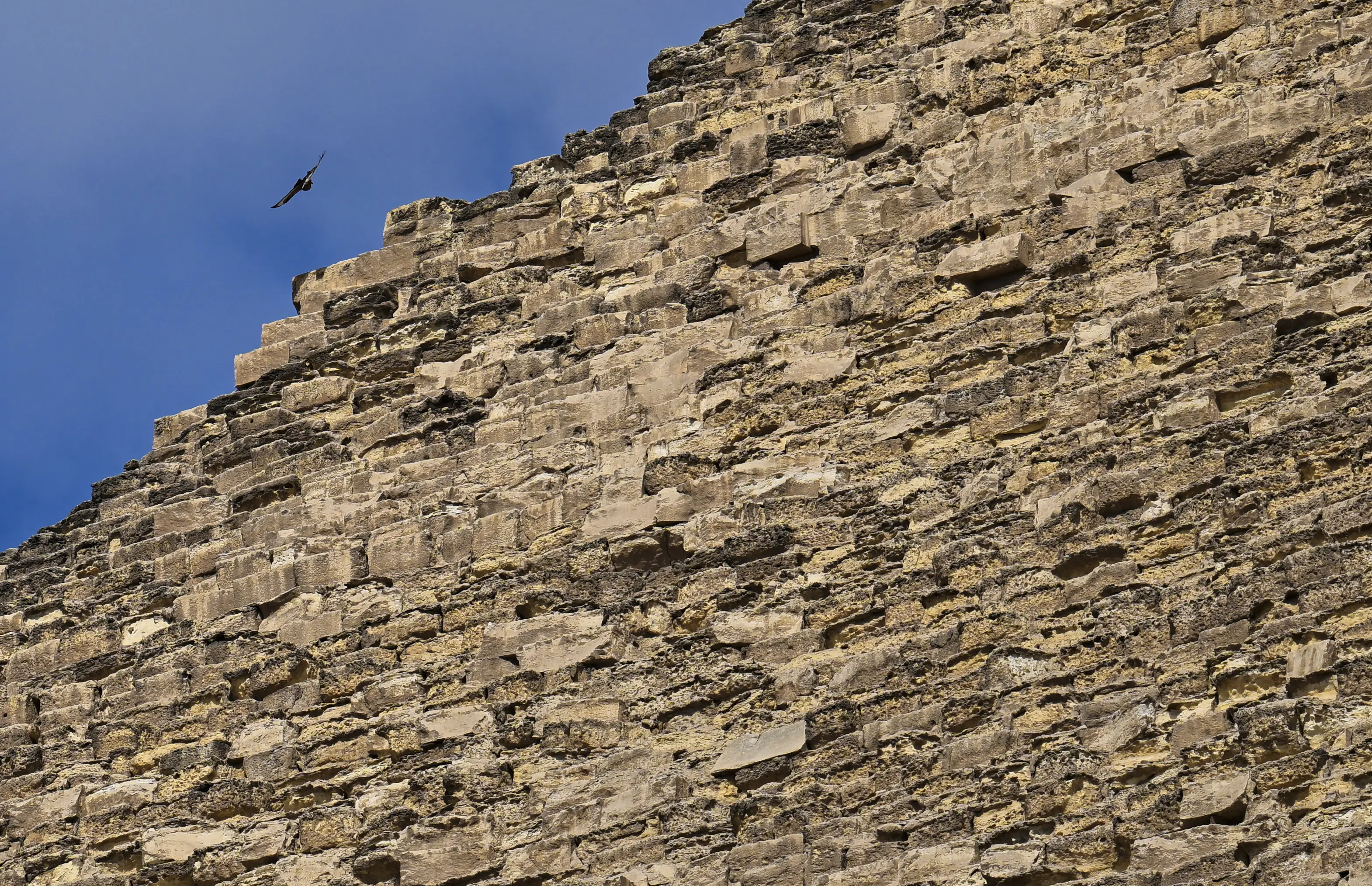 They certainly didn't have tower cranes back in those days.