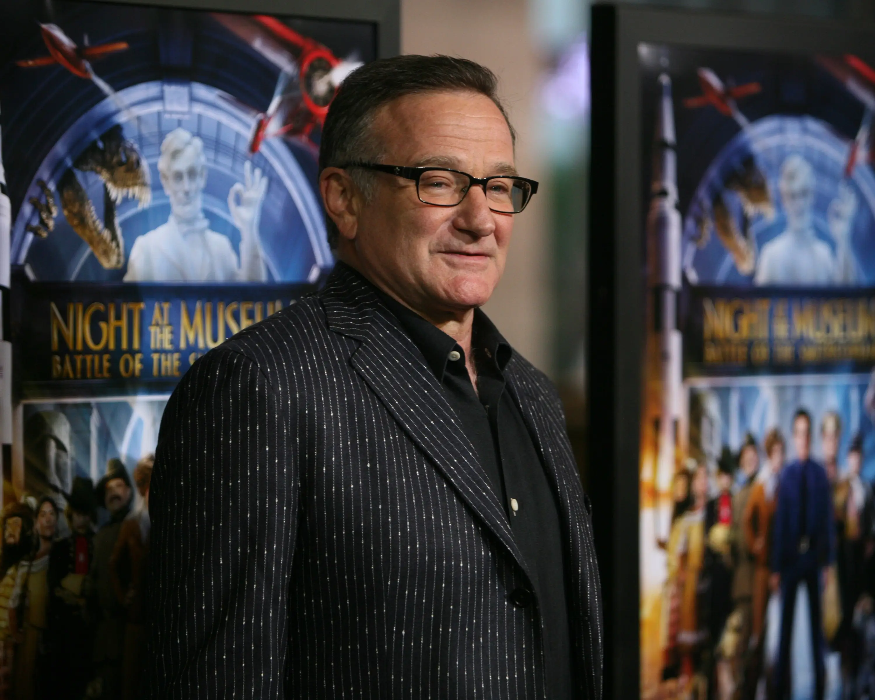 Williams starred in the Night at the Museum movies.