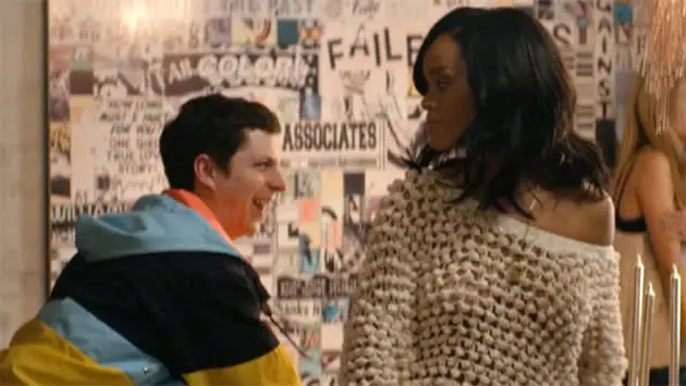Rihanna and Michael Cera starred in This Is The End.