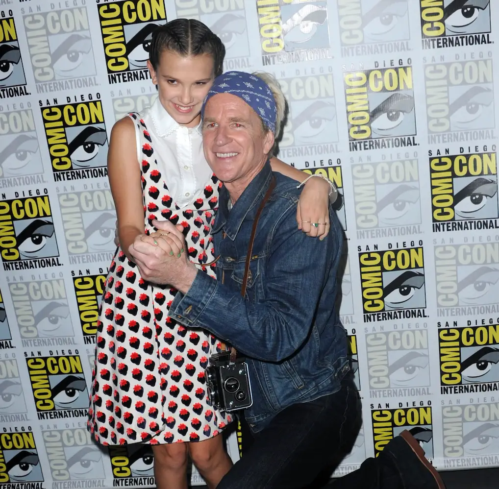 Modine has previously explained that he has grown protective over Brown.