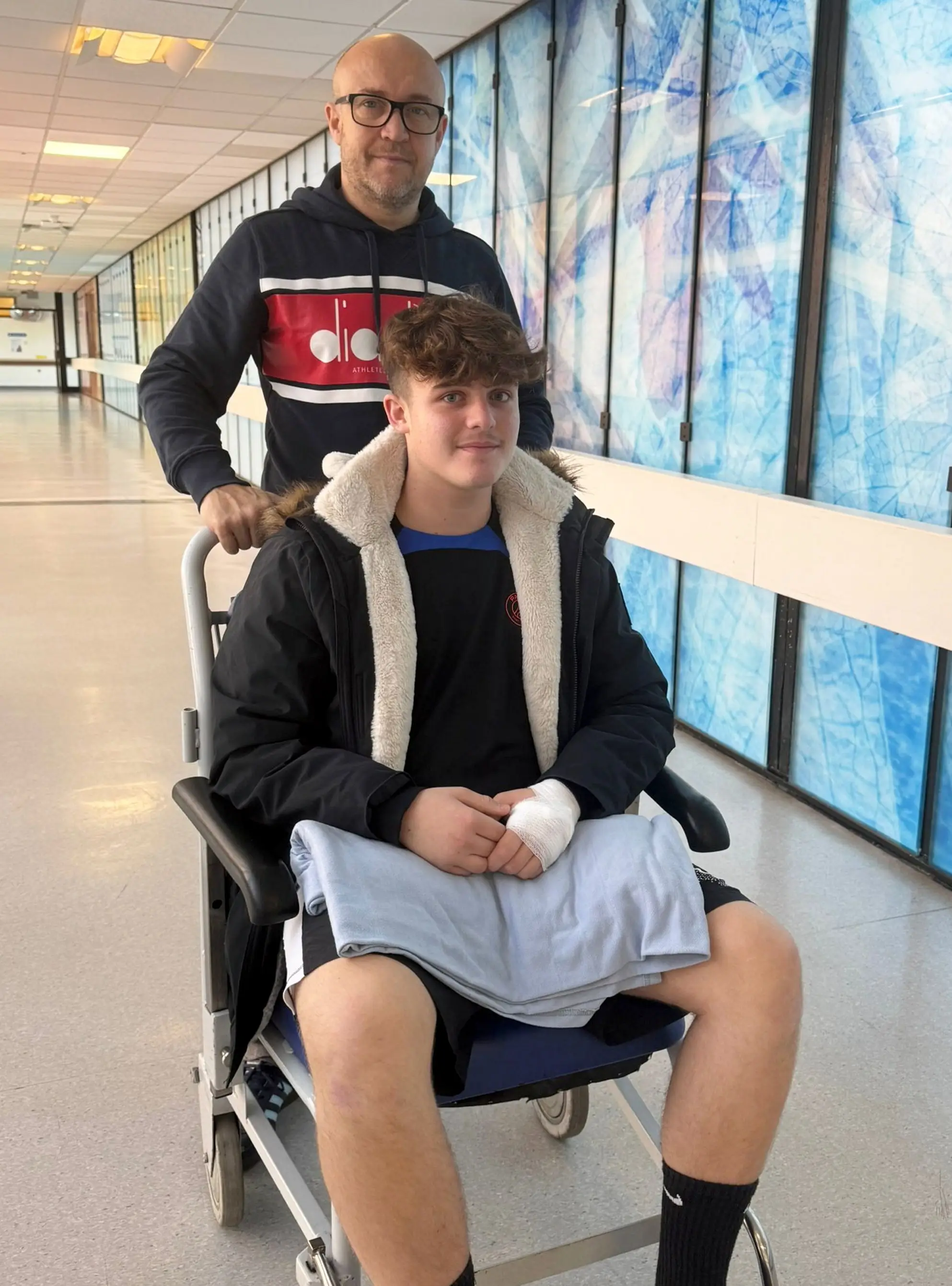 Jackie said that her son is taking things surprisingly well (SWNS)