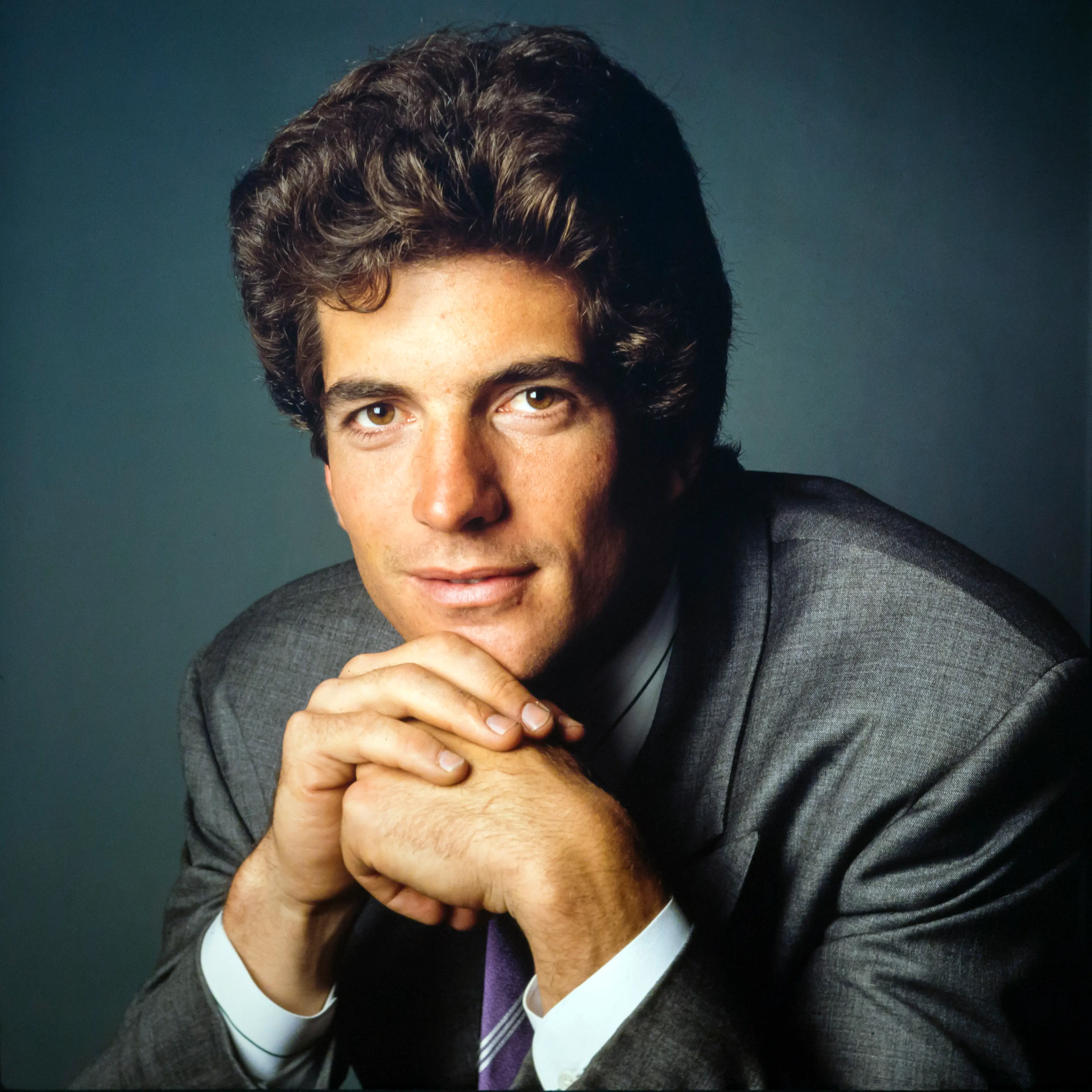 John F Kennedy Jr. pictured in 1988 (Brownie Harris/Corbis via Getty Images)