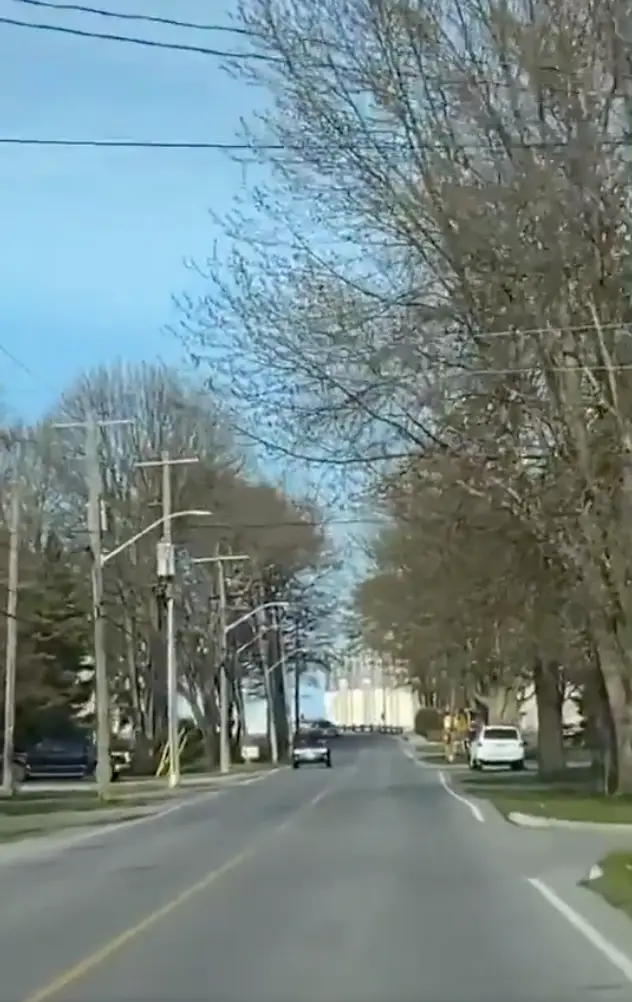 Emma Shand shared a TikTok video of the 'shrinking mill' which gets smaller as you get closer to it.