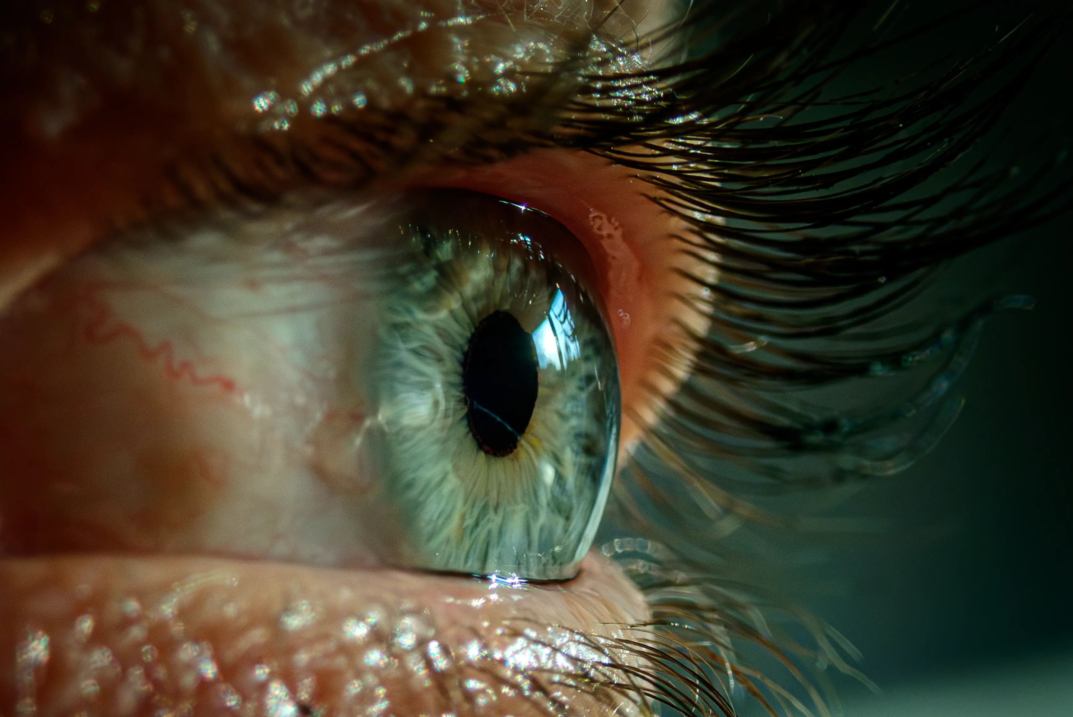 When we blink our eyes have a thin film spread over them, the doctor explained (Getty Stock)