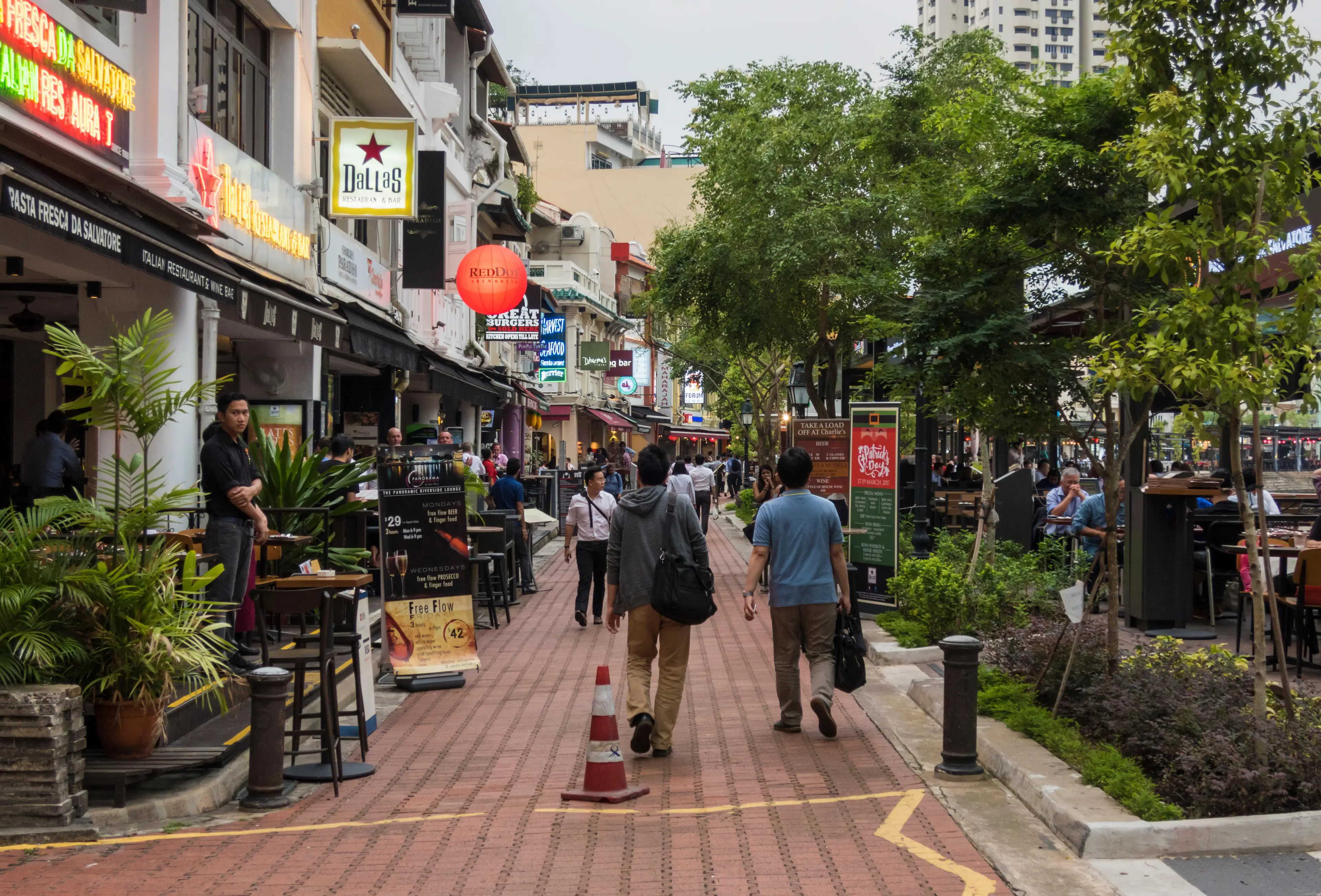 Raj grew up with the gang in Singapore.