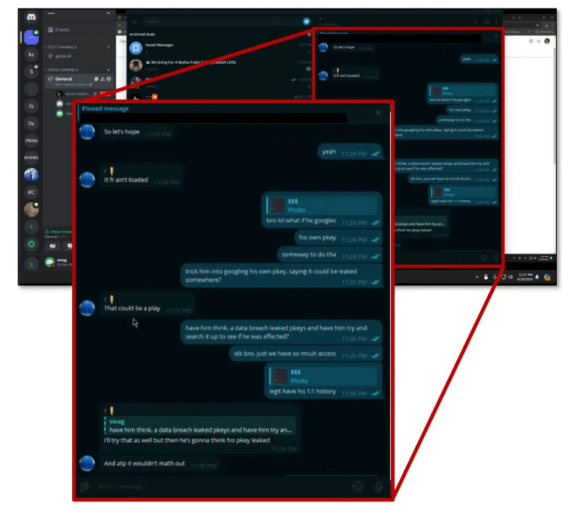 The group conspired over chats (United States District Court for the District of Columbia)