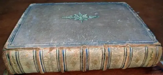 The book reportedly contains a map penned by reformer John Calvin (Clark College)