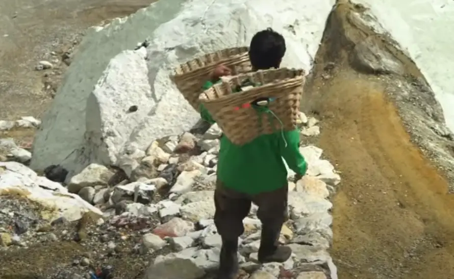 Mistar has been working as a miner for 30 years.