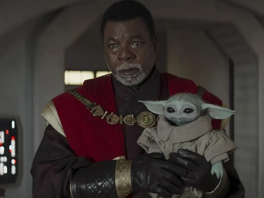 Carl Weathers in The Mandalorian.
