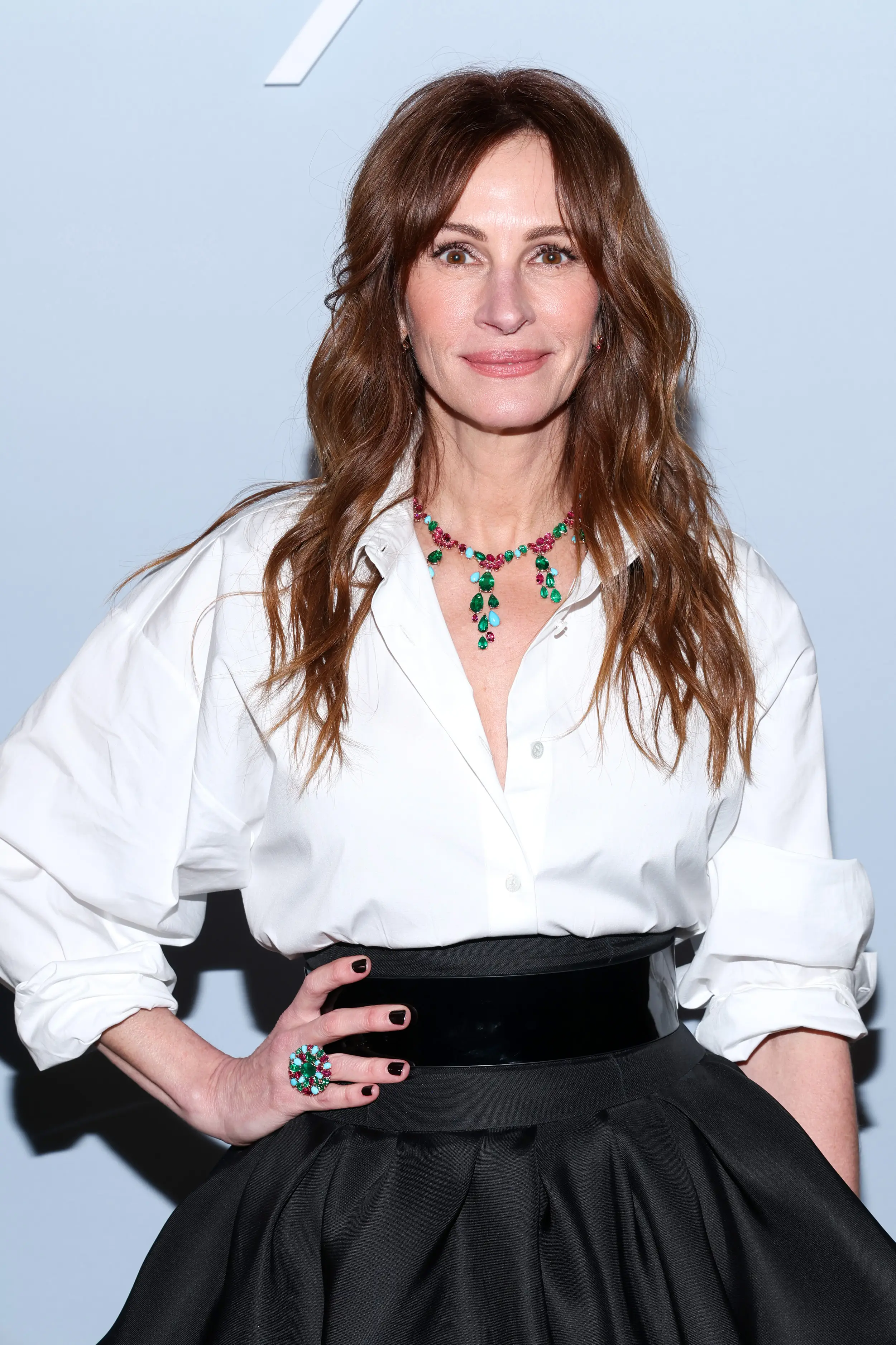 Julia Roberts worked with Steven Spielberg on Hook. (Phillip Faraone/Getty Images for Chopard)