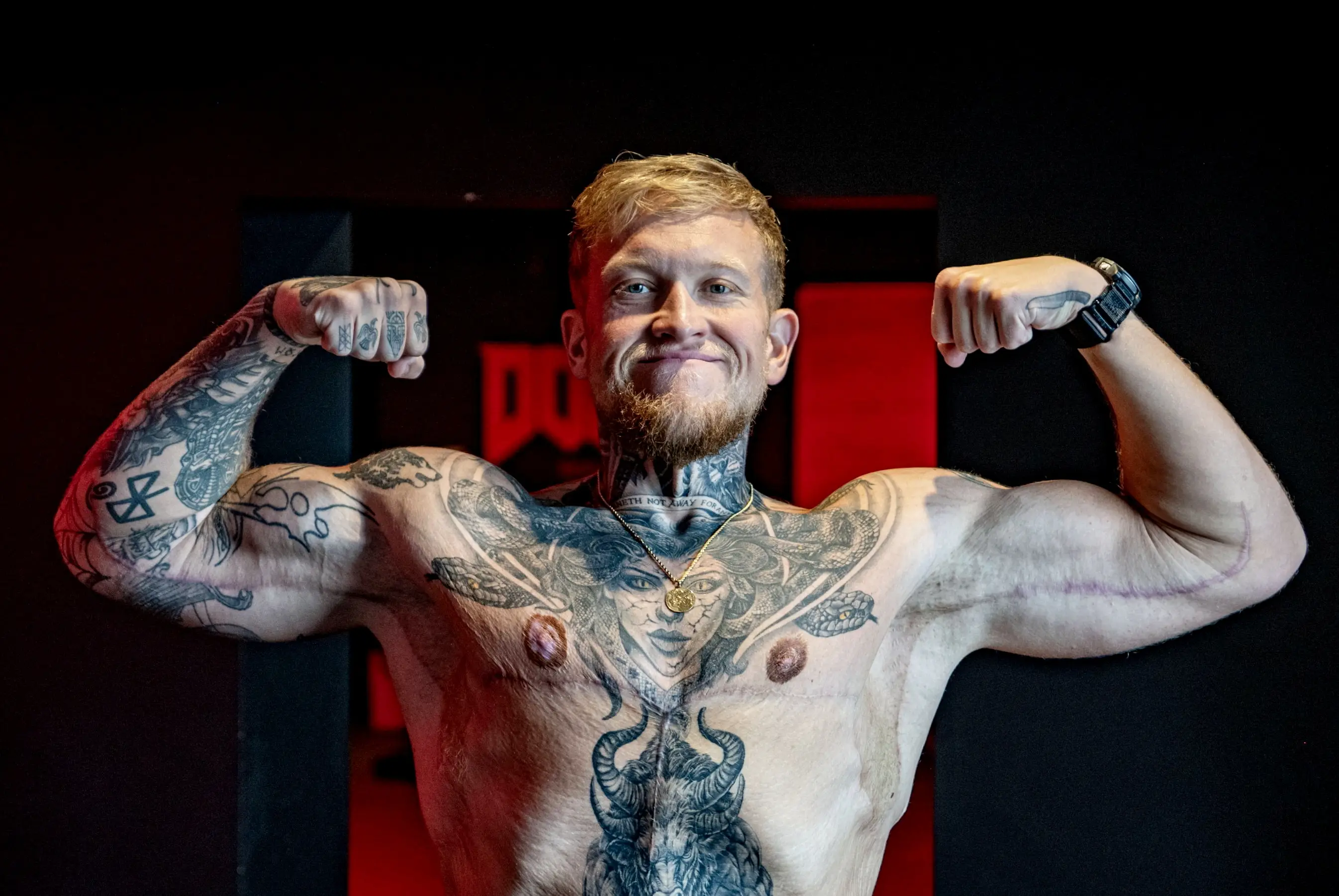 Jack is now entering a bodybuilding competition (SWNS)